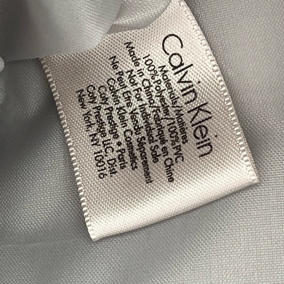 Calvin Klein bag in gray synthetic canvas tote black synthetic leather - Picture 6 of 6